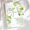 Recherche de gin invitations Aquarelle