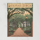 Search for savannah postcards Southern charm