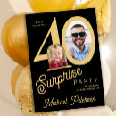 Search for 40 years invitations Retro