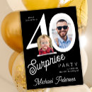 Search for 40th year invitations Typography