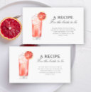 Search for cocktail recipe invitations Watercolor