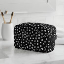 Search for cute cosmetic bags Black and white