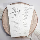 Search for reception order of service weddings Script