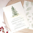 Search for evergreen christmas invitations Business