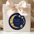 Search for universe wedding stickers Night sky