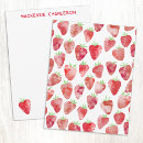 Search for strawberry note cards Berries