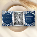 Recherche de blue and silver invitations Tendance