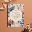 Recherche de hortensias invitations Vintage