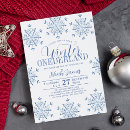 Search for boy winter onederland invitations Blue