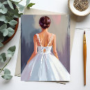 Recherche de robe nuptiale cartes postales Blanc