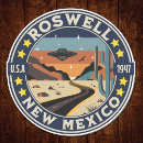 Search for roswell new mexico stickers Ufo