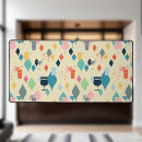 Search for retro diamond patterns mousepads Mid century modern