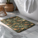 Search for floral bath mats Green