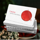 Search for asian food business cards Chef