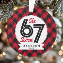 Search for red and black plaid ornaments Festive