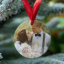 Search for rose gold ornaments Newlywed