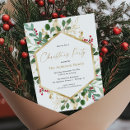 Recherche de vert rouge or invitations Entreprise