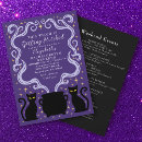Search for gothic bachelorette party invitations Drink up witches