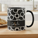 Search for circle monogram mugs Elegant