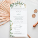 Search for eucalyptus foliage wedding invitations Spring summer fall