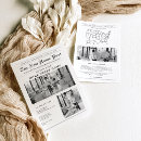Recherche de maison douce invitations Noir et blanc