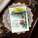 Recherche de floraison vœux cartes Vintage