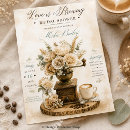 Search for vintage brunch invitations Love is brewing