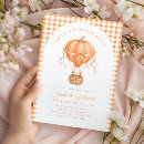 Search for up and away invitations Hot air balloon