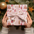 Search for gingerbread house wrapping paper Candy cane