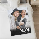 Search for new year blankets Simple minimal script font