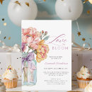 Search for mason jar invitations Boho