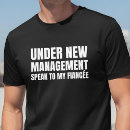 Search for under new management tshirts Groom