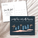 Search for florida save the date postcards Tropical