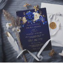 Search for royal blue wedding invitations Simple