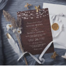 Recherche de western mariage invitations Élégant
