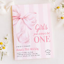 Search for stripe birthday invitations Pink stripes