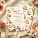Recherche de love is brewing bridal shower invitations L'amour se prépare