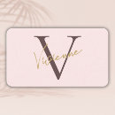 Recherche de arrondi cartes visite Monogramme