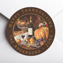 Recherche de thanksgiving text autocollants Citrouille