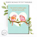 Search for cute love birds cards Heart