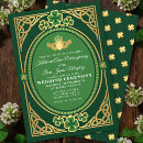 Search for shamrock wedding invitations Claddagh