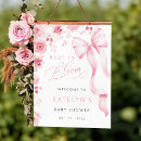 Search for baby in bloom signs Pink bow