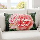 Recherche de typographie florale coussins Mother