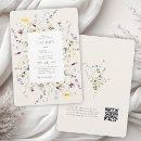 Search for pastel floral wedding invitations Wildflower