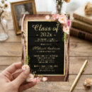 Search for wood graduation invitations Western