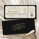 Search for boarding pass passport invitations Vintage