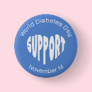 Search for diabetes awareness buttons Insulin