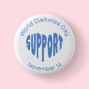 Search for diabetes awareness buttons Insulin