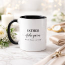 Search for father of groom mugs Elegant