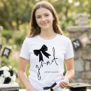 Search for black bow tshirts Minimalist